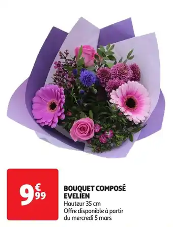 Auchan Bouquet composé evelien offre