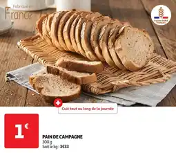 Auchan Pain de campagne offre