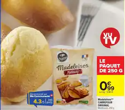 Carrefour CARREFOUR ORIGINAL Madeleines offre