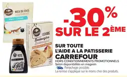 Carrefour CARREFOUR Sur toute l'aide a la patisserie offre