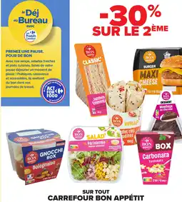 Carrefour BON APPÉTIT Sur tout carrefour offre