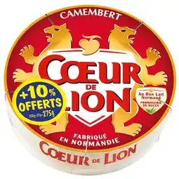 Carrefour Market COEUR DE LION Camembert offre