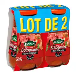 Carrefour Market PANZANI Sauce bolognaise Pur bœuf offre