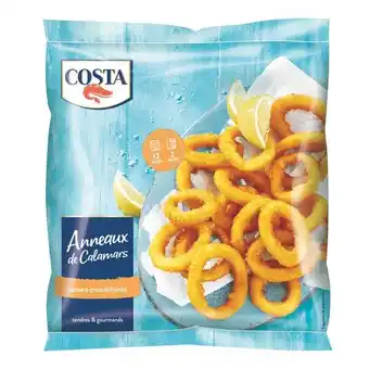 Carrefour Market COSTA Anneaux de calamars surgelés offre