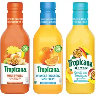 Carrefour Market TROPICANA SUR TOUS LES JUS FRAIS offre