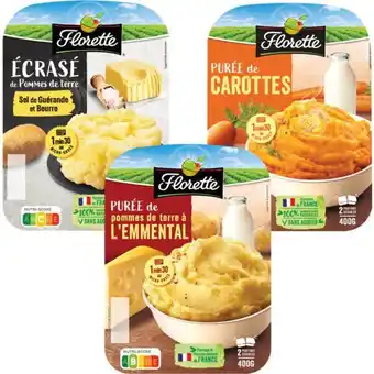 Carrefour Market FLORETTE SUR TOUTES LES PURÉES ET CUISINES offre