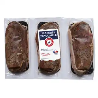 Carrefour Market 3 filets de canard marinés aux 3 poivres offre