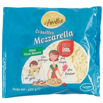 Carrefour Market LES DÉLICES D'AMELIE Cossettes Mozzarella offre