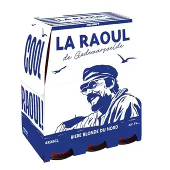 Carrefour Market LA RAOUL Bière blonde du Nord offre