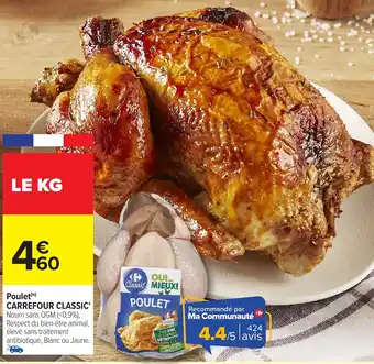 Carrefour CARREFOUR CLASSIC Poulet offre