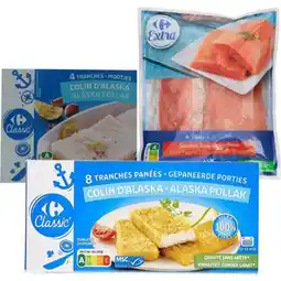 Carrefour Market CARREFOUR CLASSIC' ET CARREFOUR EXTRA SUR TOUS LES POISSONS ASC ET MSC SURGELÉS offre