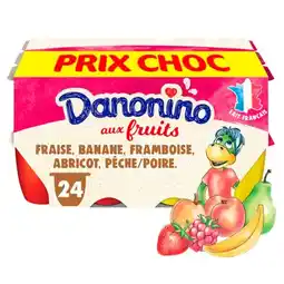 Carrefour Market DANONE Danonino aux fruits Prix Choc offre