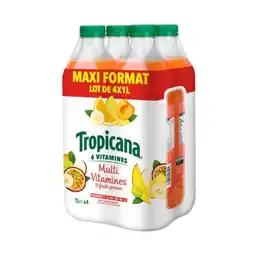 Carrefour Market TROPICANA Jus Multivitamines Maxi format offre