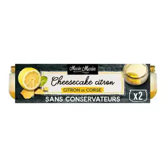 Carrefour Market MARIE MORIN Cheesecake offre