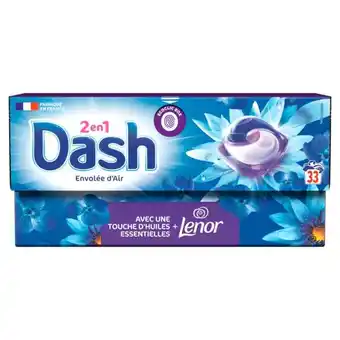 Carrefour Market DASH Lessive capsules 2 en 1 offre