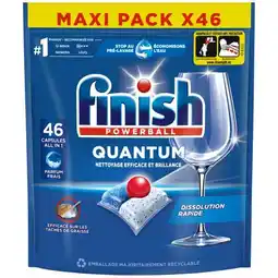 Carrefour Market FINISH Capsules pour Lave-vaisselle Maxi Pack offre