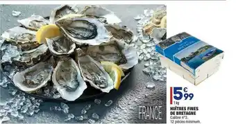 ALDI Huîtres Fines De Bretagne offre