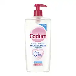 Carrefour Market CADUM Gel douche Corps et Cheveux offre