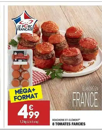 ALDI 8 Tomates Farcies Boucherie St-clément offre