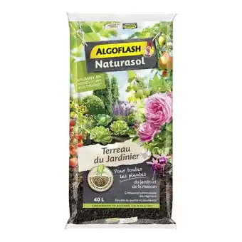 Carrefour ALGOFLASH Terreau du jardinier offre