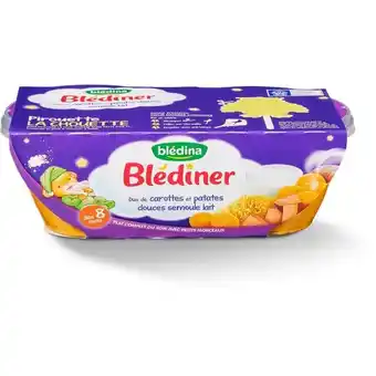 Carrefour Market BLÉDINA Blédiner repas du soir offre