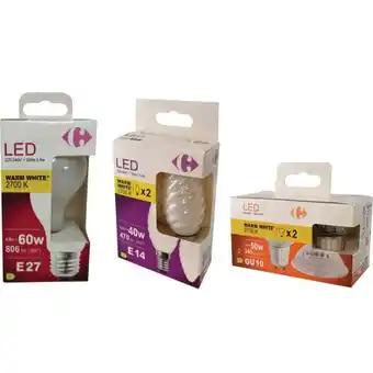 Carrefour Market CARREFOUR SUR TOUTES LES AMPOULES LED offre