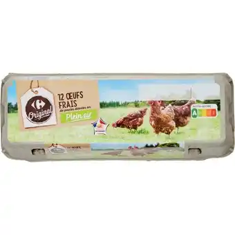 Carrefour CARREFOUR ORIGINAL Œufs de poules offre