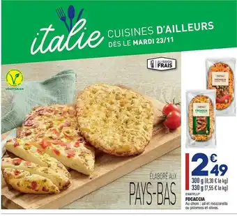 ALDI Focaccia D'antelli offre