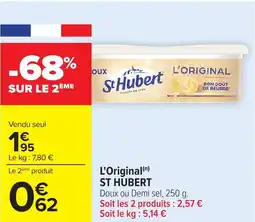 Carrefour ST HUBERT L'Original offre