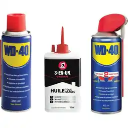 Carrefour WD-40 ET 3-EN-1 SUR TOUS LES PRODUITS offre