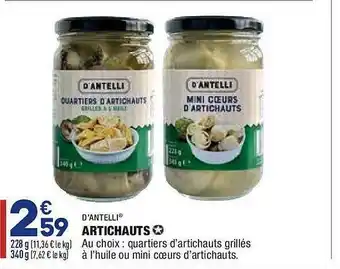 Artichauts D'antelli