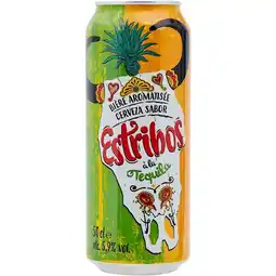 Carrefour ESTRIBOS Bière aromatisée à la Tequila offre