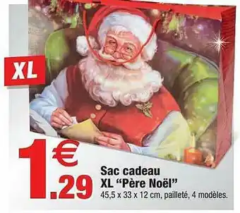 Bazarland Sac Cadeau Xl offre