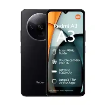 Carrefour XIAOMI Smartphone Redmi A3 offre