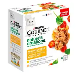 Carrefour PURINA GOURMET Coffret Gourmet nature's creations pour chat offre