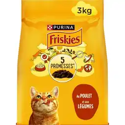 Carrefour PURINA FRISKIES Croquettes pour chat adulte offre