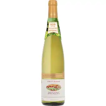 Carrefour Market ALSACE RIESLING SEC La Cave d'Augustin Florent offre