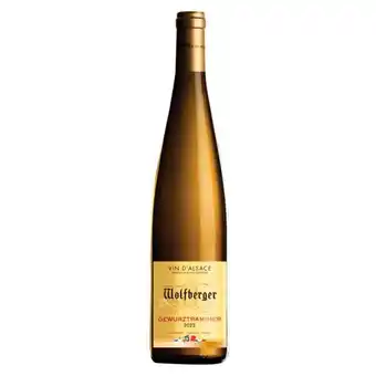 Carrefour Market ALSACE GEWURZTRAMINER DEMI SEC Wolfberger offre