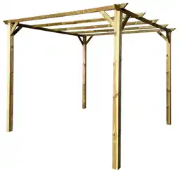 Brico Dépôt Pergola 3 x 3 m offre