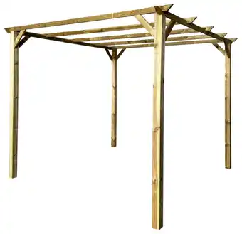 Brico Dépôt Pergola 3 x 3 m offre