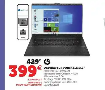 Ordinateur Portable 17,3