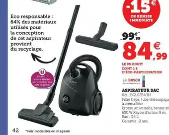 Aspirateur Sac Bosch