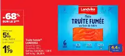 Carrefour LANDVIKA Truite fumée offre