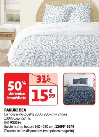 Auchan Parure bea offre