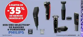 Hyper U Rasoirs & Tondeuses Philips offre