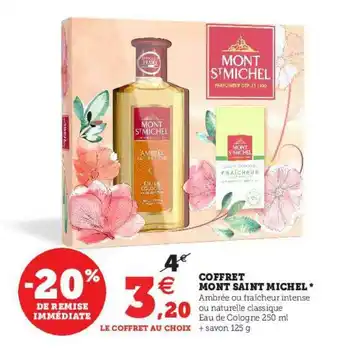 Hyper U Coffret Mont Saint Michel offre