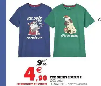 Hyper U Tee-shirt Homme offre