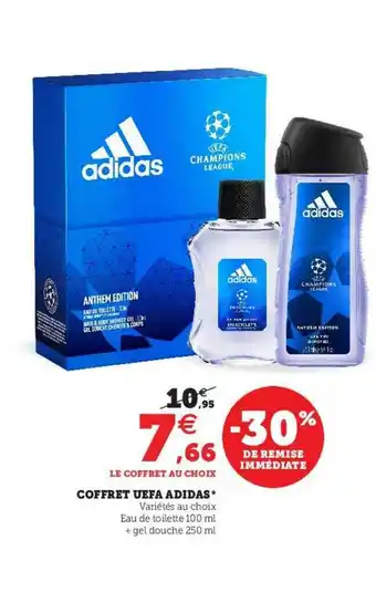 Hyper U Coffret Uefa Adidas offre