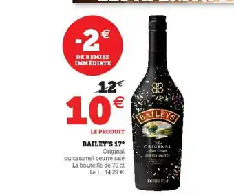 Hyper U Bailey's 17° offre