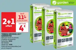 Auchan Terreau universel gardenstar offre